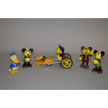 Quantity of assorted tinplate toys including Mickey Mouse retro toy collection and 27 x Happy Bunny