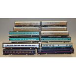 OO gauge. 12 x coaches, mainly by Hornby. Unboxed, G-VG.