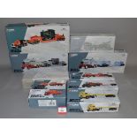 10 x Corgi Heavy Haulage diecast models, including 17601, 31004, 31007. Boxed and appear VG.