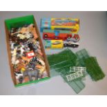 A mixed lot, including: two boxed Corgi Toys, 481 Chevrolet Police Car,