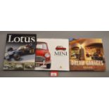 Three Auromobile related hardback books, 'Haynes Great Cars - Mini',