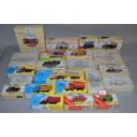 21 x Corgi diecast models, all commercial vehicles. Boxed and mostly VG.