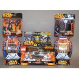 15 x assorted Hasbro Star Wars action figures, including Revenge of the Sith and Force Battlers.