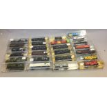 N gauge. 25 x rolling stock, by Atlas, Roundhouse and similar.