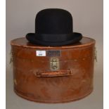 A Linea Fox (made in Italy) bowler hat.