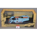 An Autoart Porsche 917K diecast model car in 1:18 scale from the 'Steve McQueen Collection'.