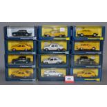 12 x ProgettoK 1:43 scale diecast models, all Alfa Romeos. Boxed, G-VG.