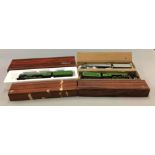 OO gauge. Three Liliput locomotives: 1012 4-6-2 LNER green 'A. H.