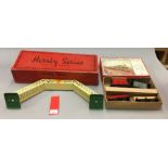 O gauge. Accessories and buildings: Hornby No. 1 Goods Platform; Hornby Railway Station No.