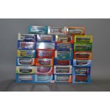 Twenty seven boxed diecast bus and coach models in 1:76 scale by Creative Master Northcord Ltd.