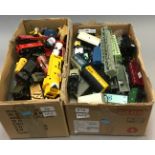 OO gauge. Good quantity of rolling stock by Hornby, Triang, Mainline and similar.