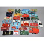 A quantity of unboxed vintage Corgi diecast models including a 206M Hillman Husky Estate,