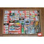 Good quantity of Takara Tomy Tomica small scale diecast models, with some other similar examples.
