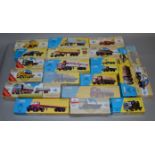 21 x Corgi diecast models, all commercial vehicles. G-VG.