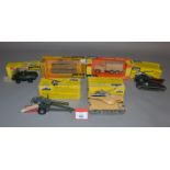 Six boxed Solido diecast Military Vehicle models including #245 Kaiser Jeep,