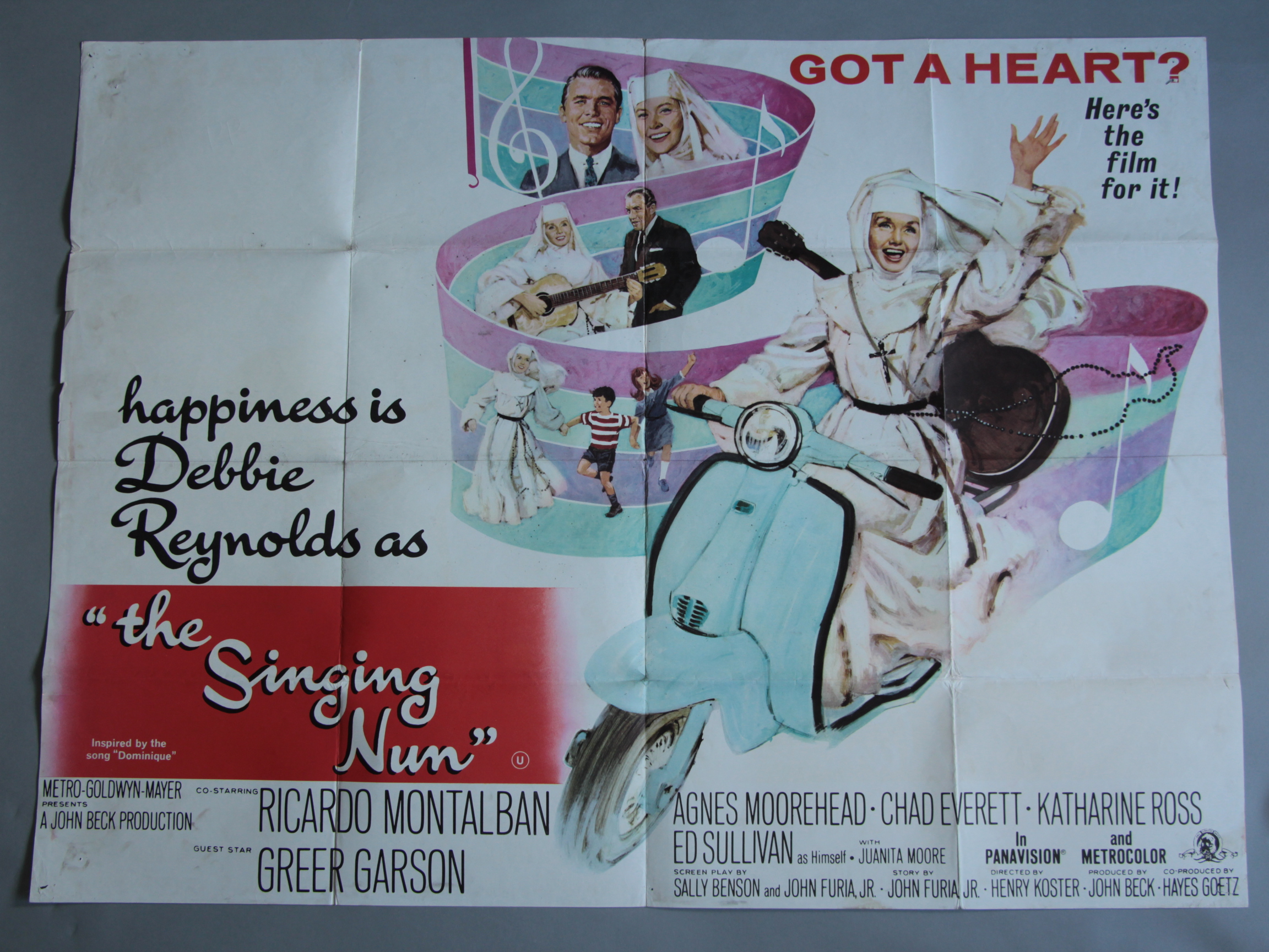 Collection of musical themed British quad film posters 30 x 40" including "Seven brides for 7 - Image 9 of 13