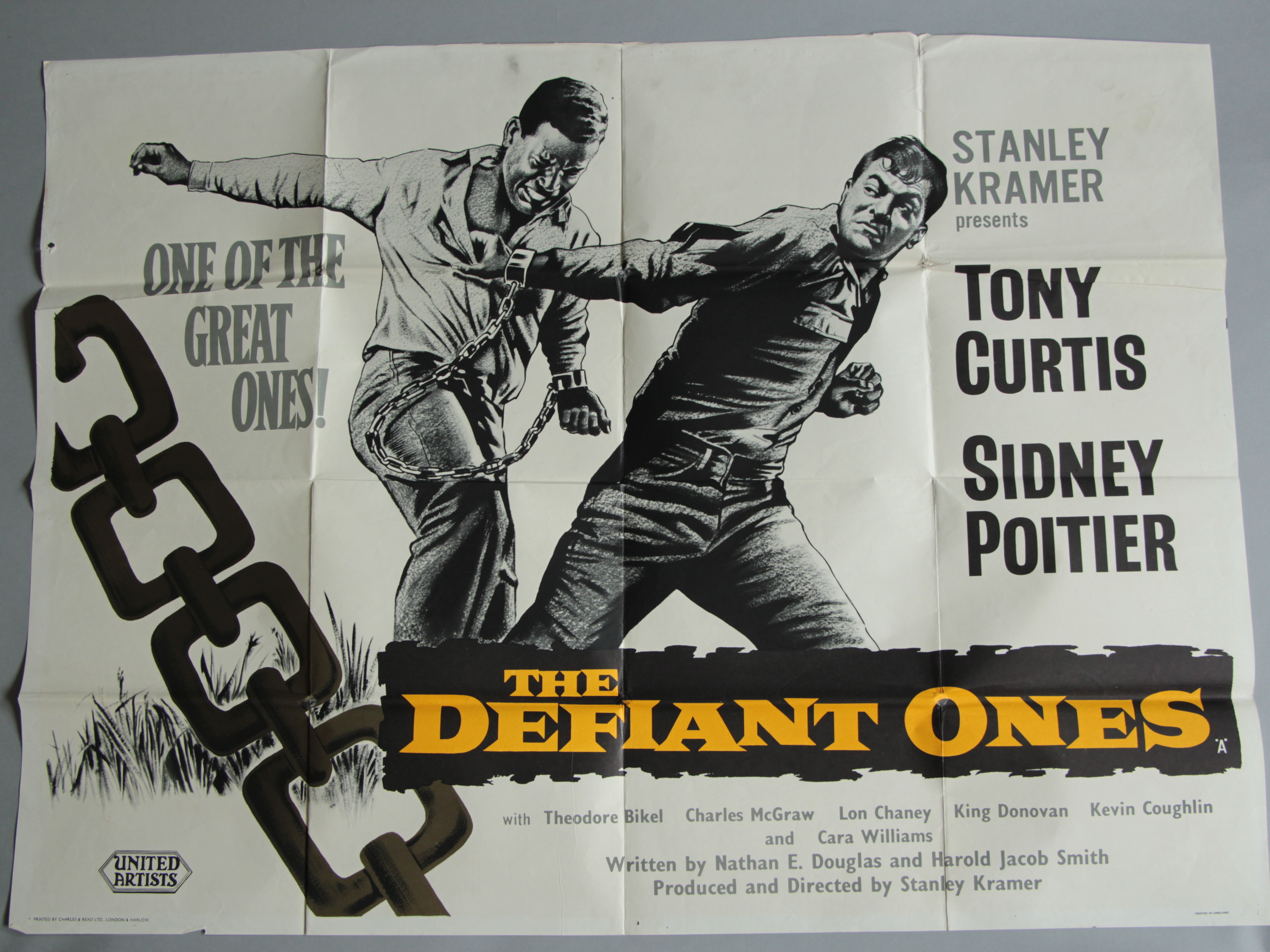 Collection of British Quad film posters 30 x 40" including: Double Jeopardy (1955); - Image 3 of 13