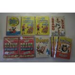 Beano book 1961 x2, 1962, 1963, 1965 x3, 1966, 1967 x2,