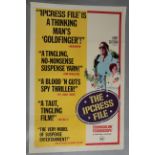 "The Ipcress File" 1965 US one-sheet New Art style measuring 27 x 41 inch folded starring Michael