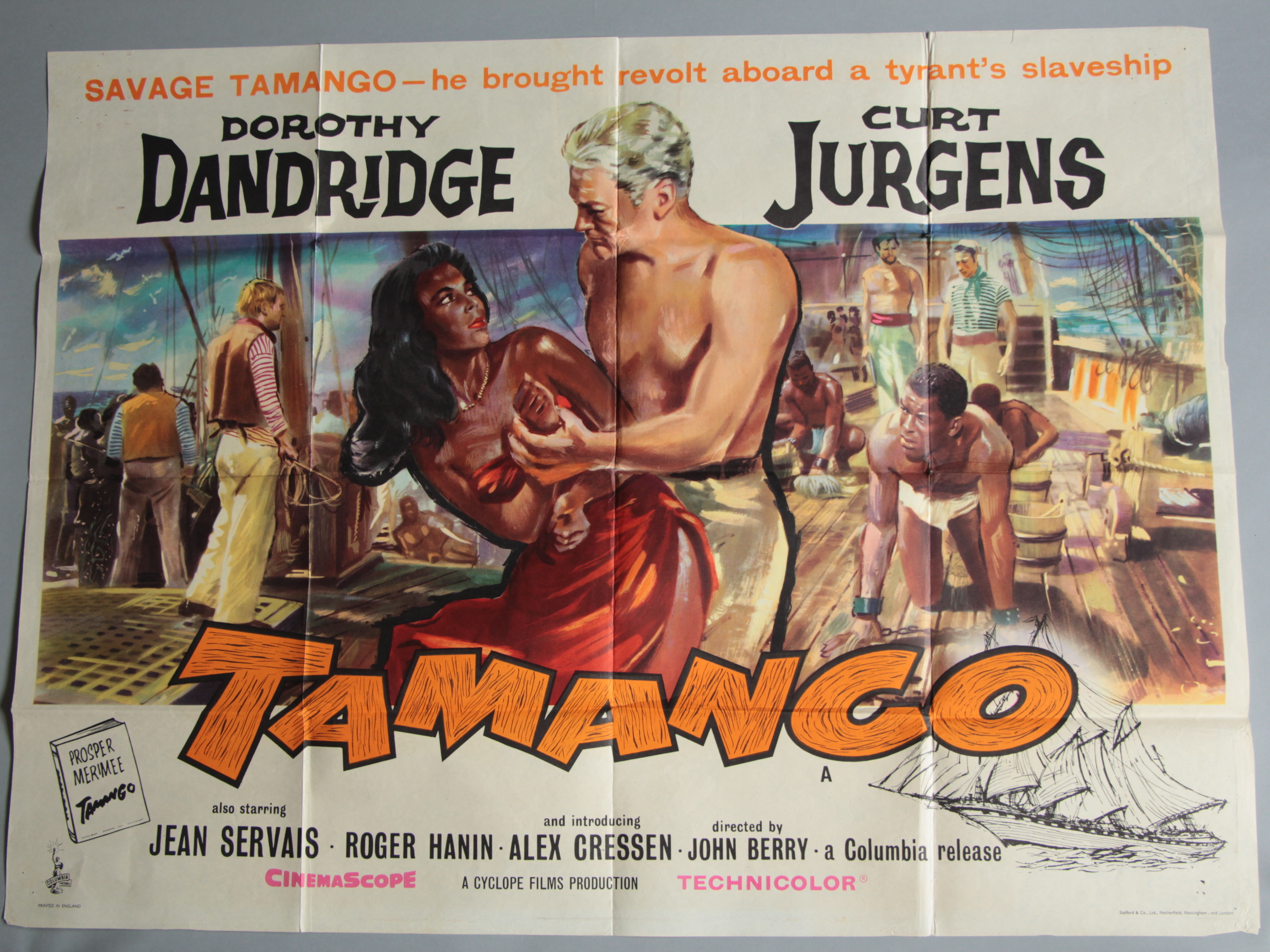 Collection of British Quad film posters 30 x 40" including: Double Jeopardy (1955); - Image 4 of 13