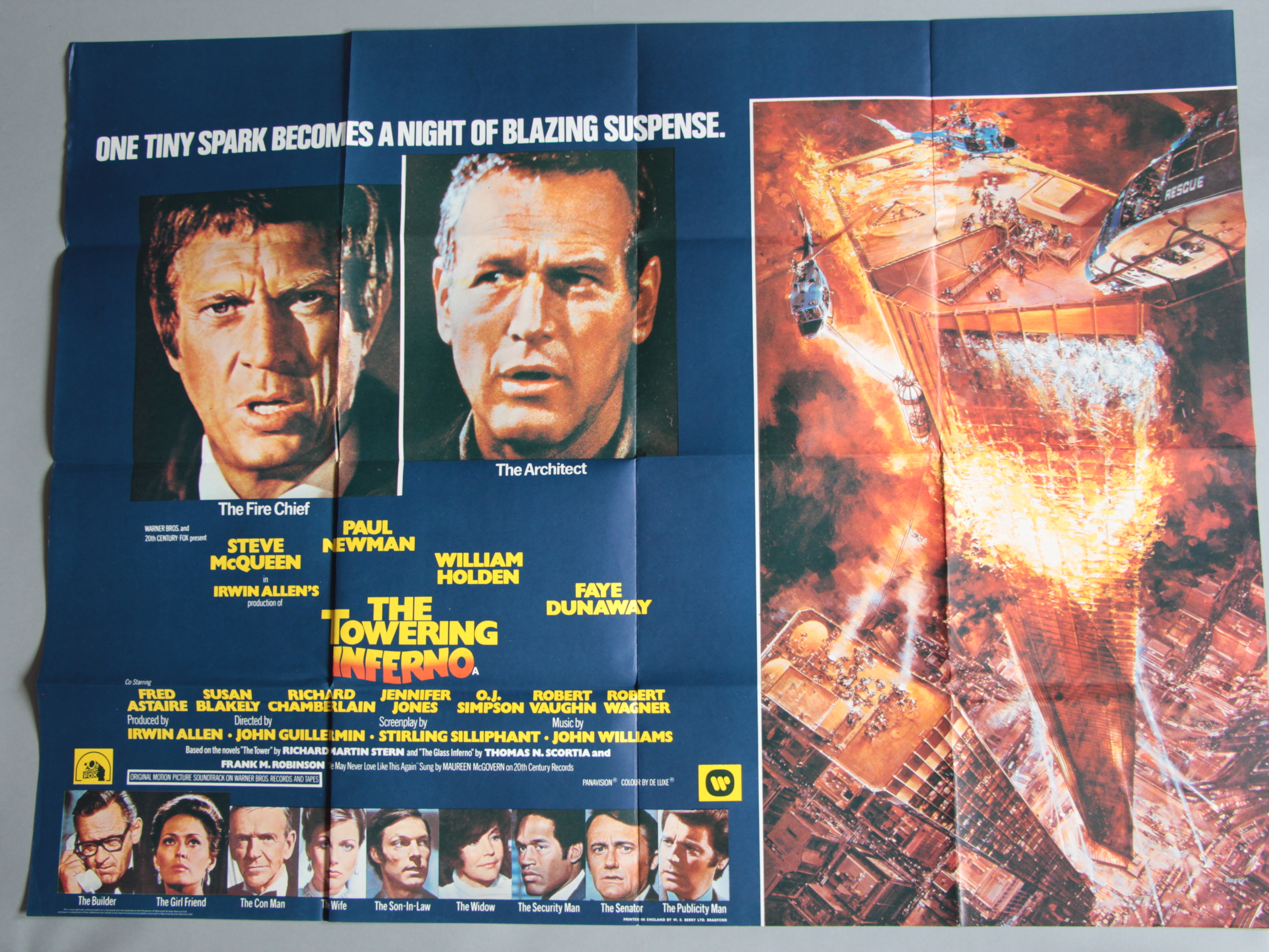 Collection of British Quad film posters 30 x 40" including: Double Jeopardy (1955); - Bild 7 aus 13