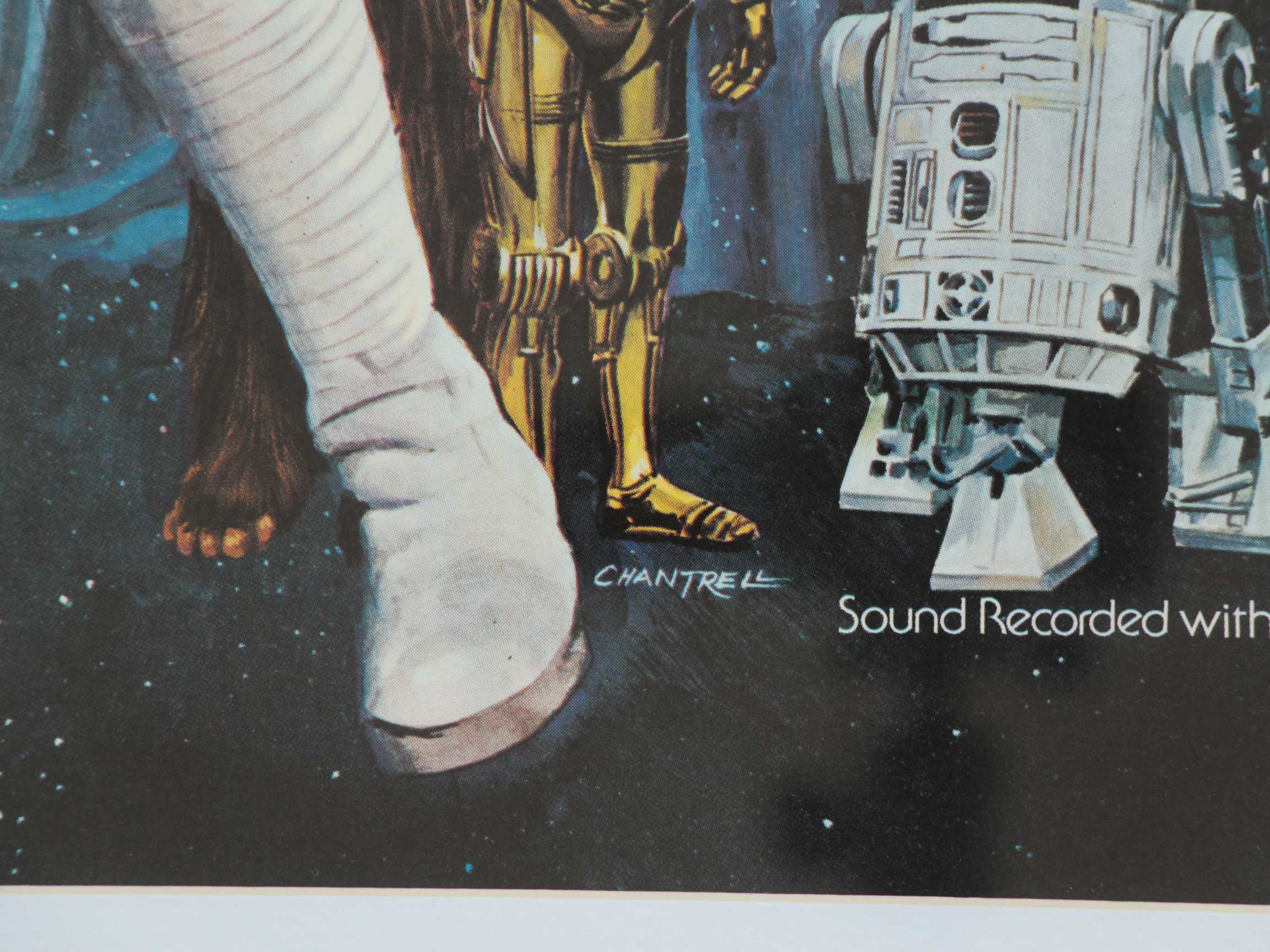 STAR WARS Pre-Oscars 1977 rolled unfolded 1st release British Quad film poster, - Image 6 of 11