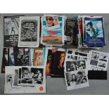 Box full of cinema exhibitors campaign books including James Bond, Moonraker, For Your Eyes Only,