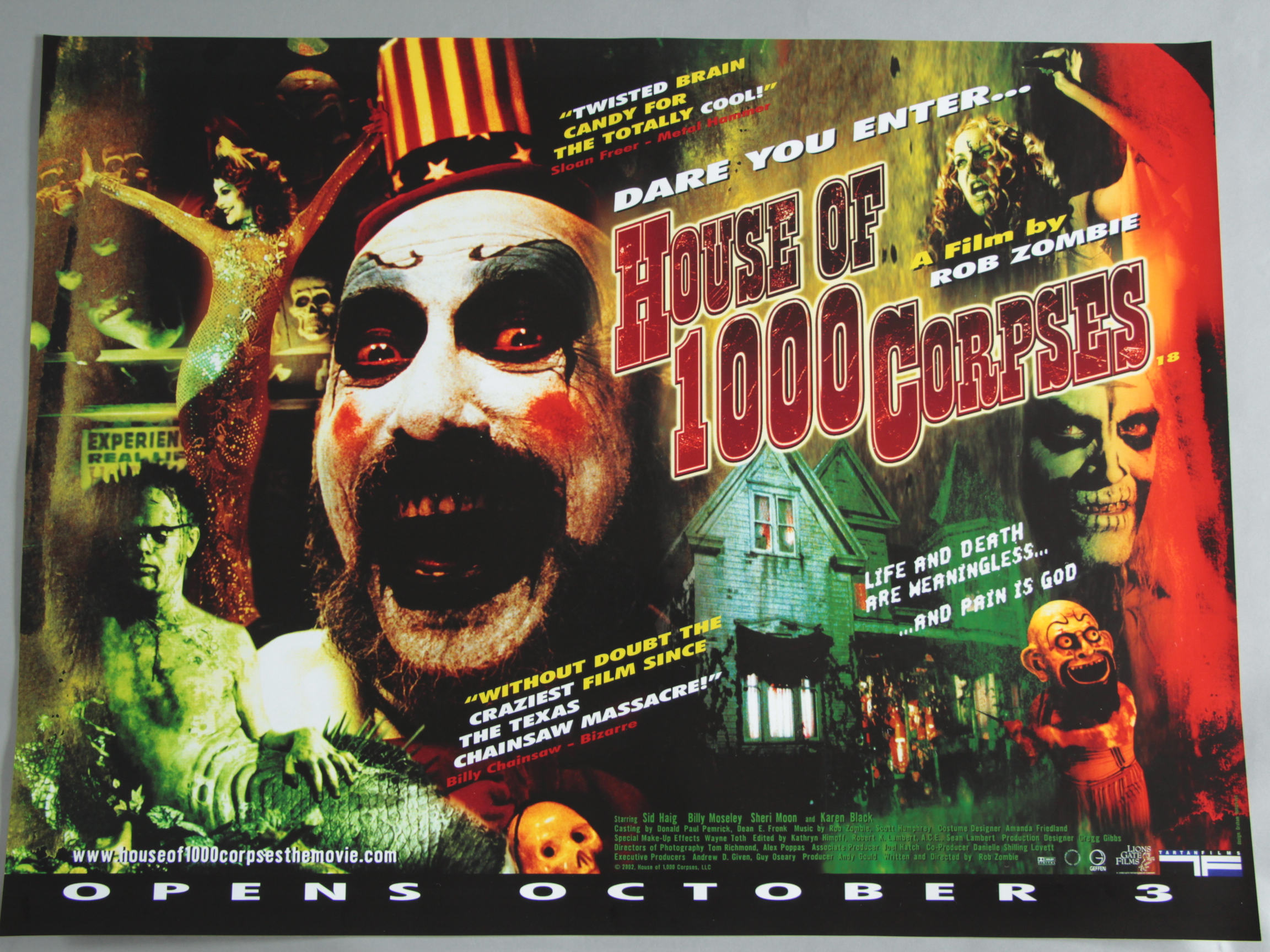 16 Horror genre British Quad film posters including Psycho Killer / The Corpse X cert d/b, - Image 9 of 15