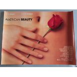 50 Modern British Quad film posters including American Beauty, Pearl Harbor, Rain Man,