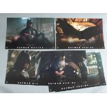 Batman Begins six DC comics Italian photobustas each measuring 15 x 23 inch.