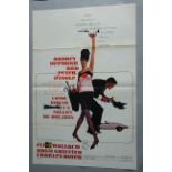 Audrey Hepburn in "How to Steal a Million" Spanish one sheet folded 27 x 41 inch plus "Two for the