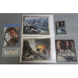 PEARL HARBOR 2001 official signature of Ben Affleck on photo with COA plus set of Touchstone