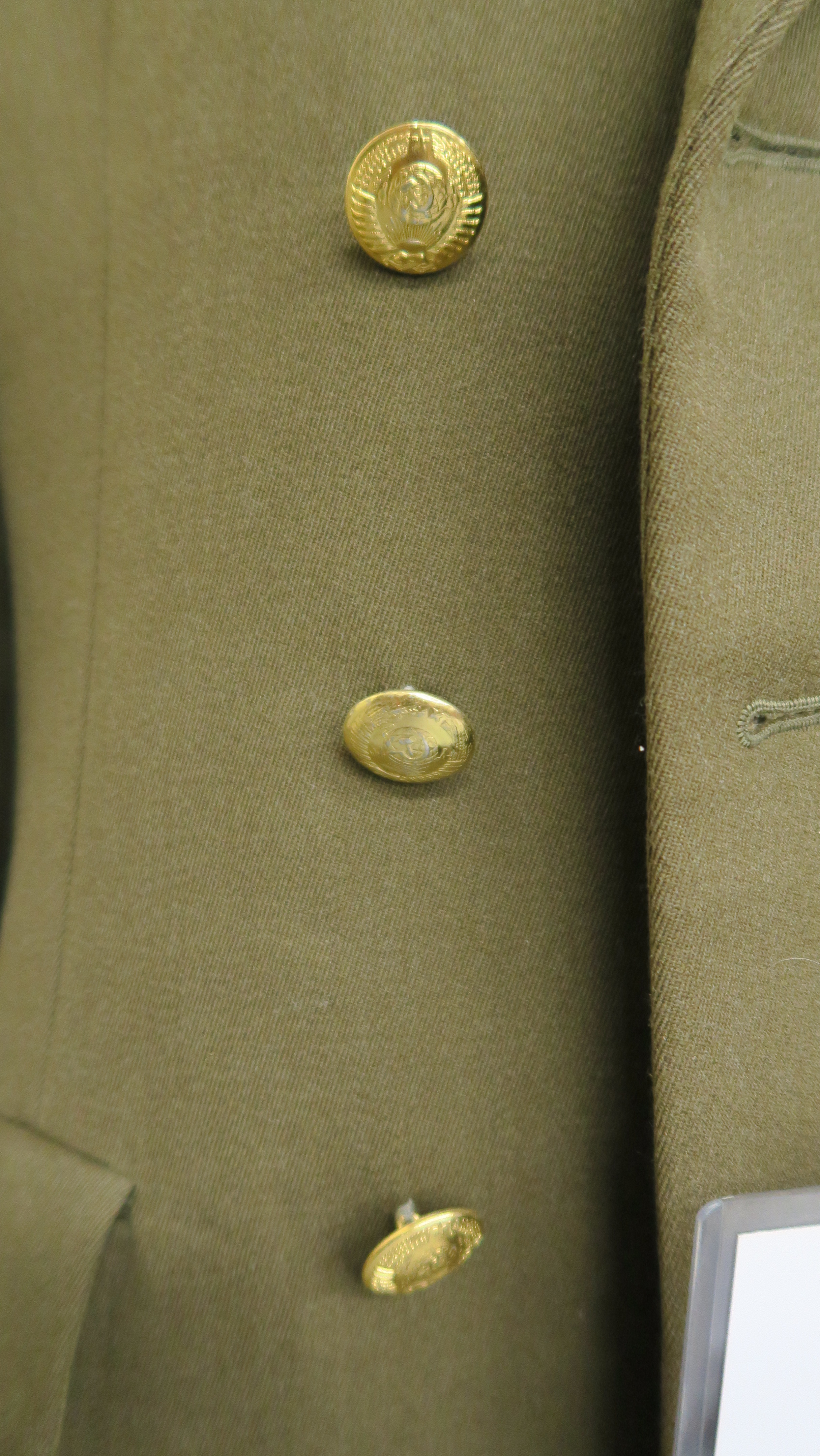 James Bond "Goldeneye" (1995) Russian Army tunic worn by Gottfried Johns as General Ouromov - Image 5 of 15