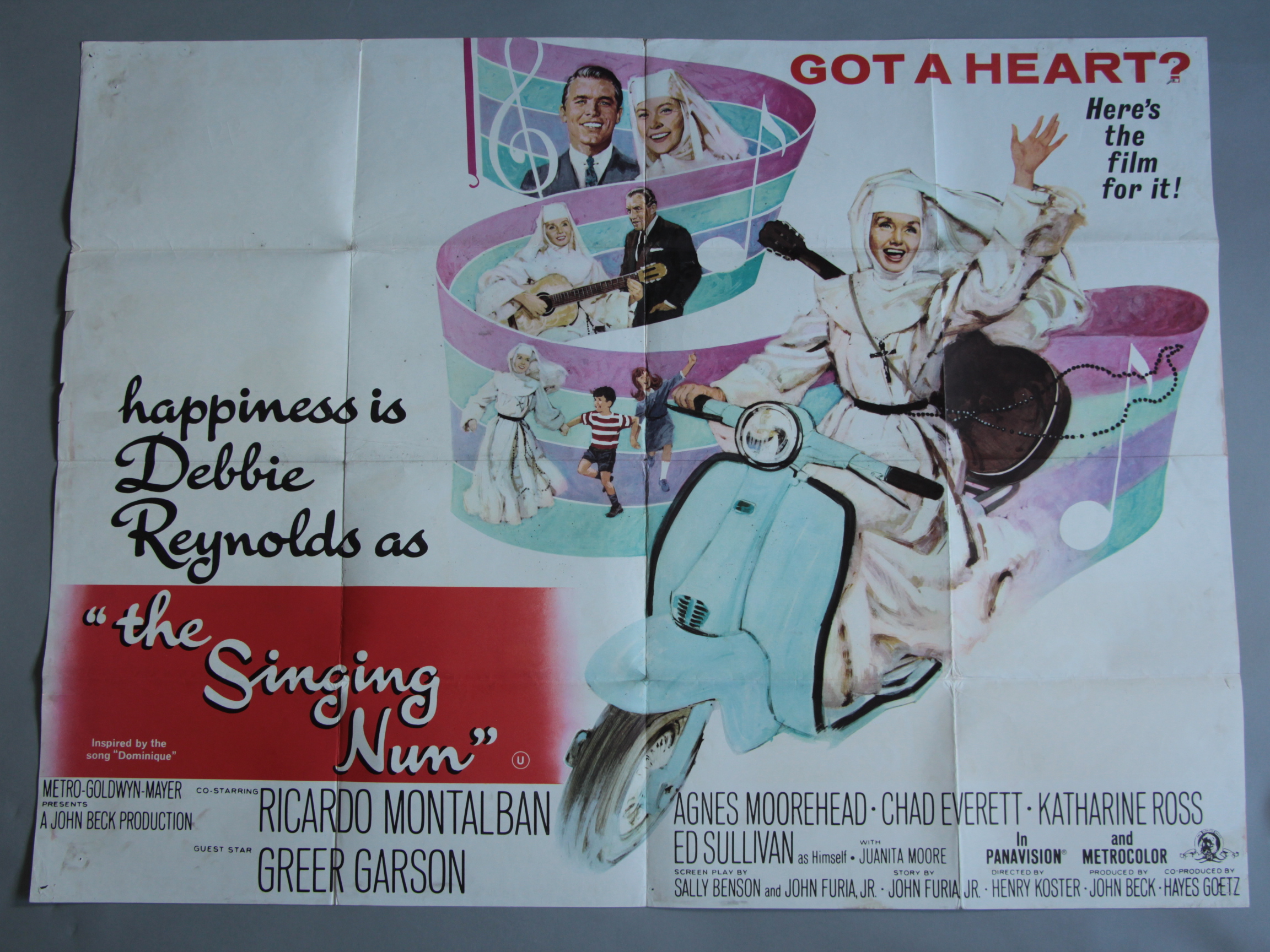 Collection of musical themed British quad film posters 30 x 40" including "Seven brides for 7 - Image 8 of 13