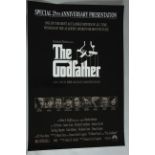 Rolled film posters including The Godfather (25th Anniversary) silver print 27 x 40 inch plus US 30