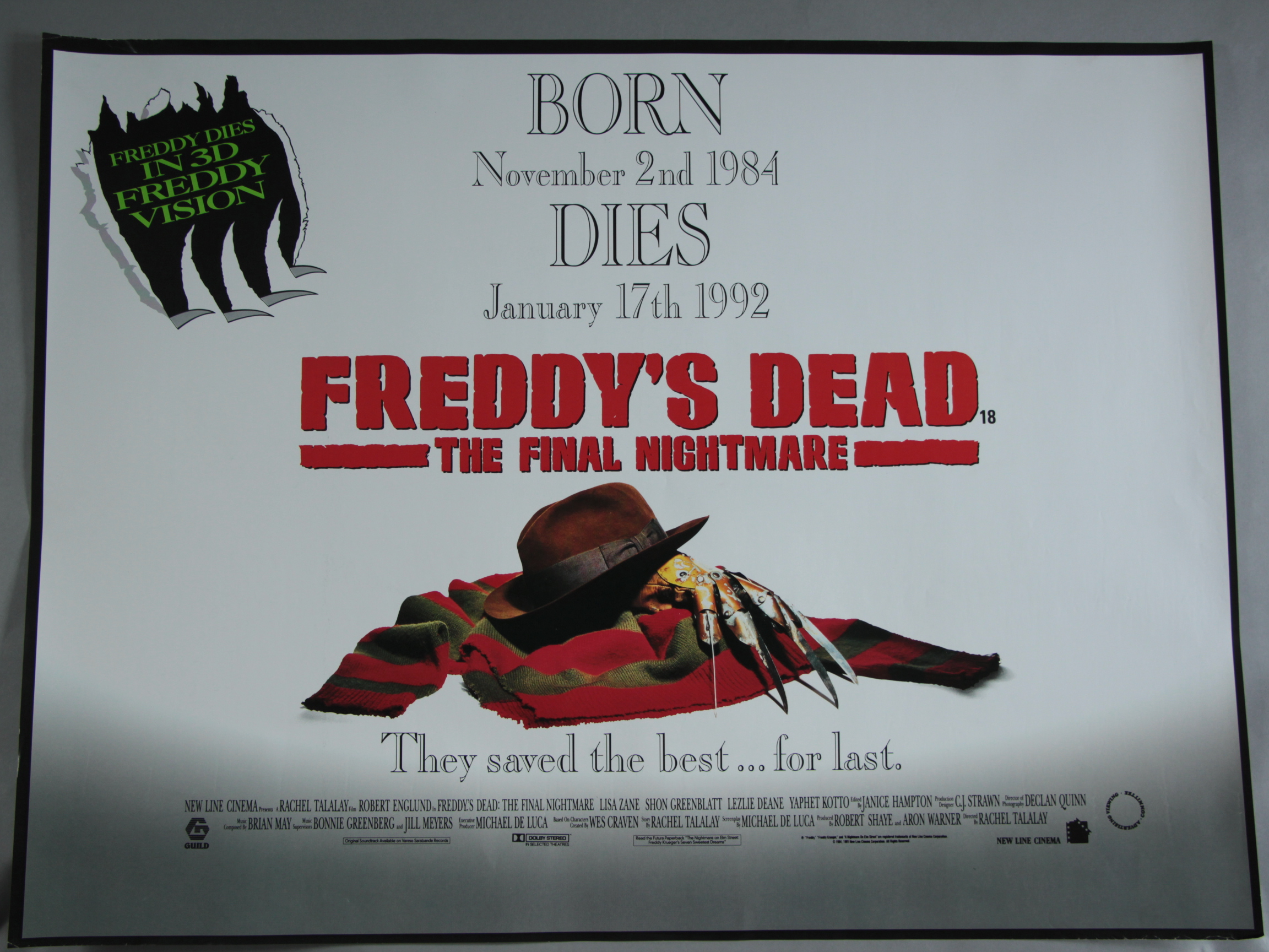 15 Horror genre British Quad film posters including Nosferatu st Klaus Kinski, - Bild 8 aus 15