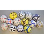 Signed footballs from FA Cup 2007 - 2008, plus others,