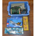 A mixed lot of assorted toys to include: Pelham Puppet Fritzi, boxed; two Revell model kits,