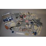 Quantity of Kenner Star Wars vehicle parts for spares and repairs, includes AT-AT chin gun,