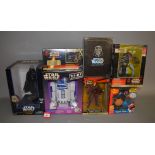 Quantity of modern Star Wars toys,