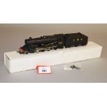 OO gauge. Wrenn 2-8-0 LMS black '8042' locomotive. VG, with box base only (stamped 'Packer No. 3').