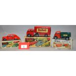 Three boxed Tri-ang Minic Toys,