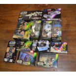 13 x Kenner/Hasbro Star Wars toys, mostly POTF2,