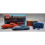 A group of Lone Star diecast models including a boxed RAC Mobile Office Caravan, G+ in F/G box,