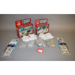 Two Kenner Star Wars Micro Collection sets: Hoth Generation Attack Action Playset;