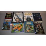 Very good quantity of assorted Star Wars related books, including novels, annuals, art books,