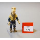 Kenner Star Wars Yak Face 3 3/4" action figure with Skiff Guard Battle Staff.