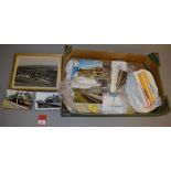 A quantity of railway related photographs, including West Somerset Railway, Severn Valley Railway,