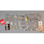 A good boxed quantity of Victorian coins to include five crowns, nine double-florins,