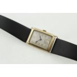 A 1930's gents wristwatch, H/M Chester 1938, ELSINOR working manual-wind 15 jewel movement,